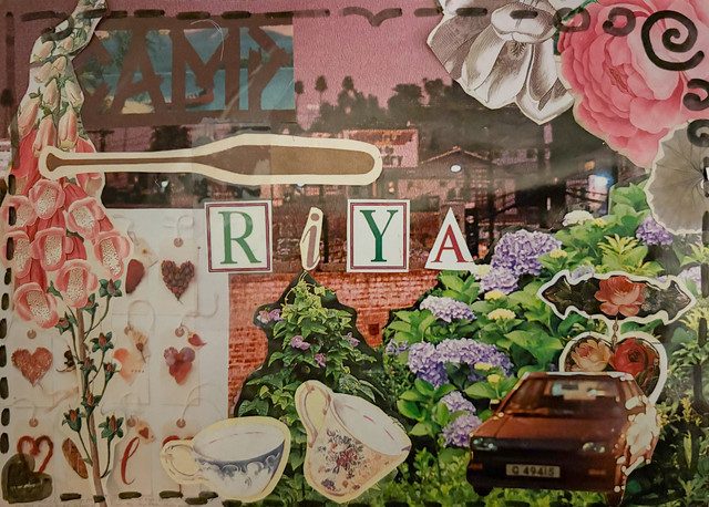 Riya Savundra moodboard collage